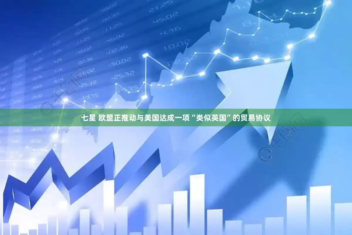 七星 欧盟正推动与美国达成一项“类似英国”的贸易协议