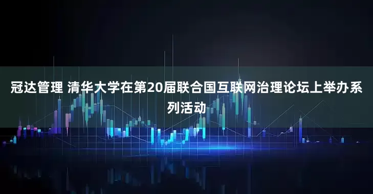 冠达管理 清华大学在第20届联合国互联网治理论坛上举办系列活动