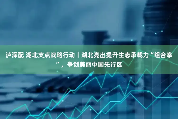 泸深配 湖北支点战略行动丨湖北亮出提升生态承载力“组合拳”，争创美丽中国先行区